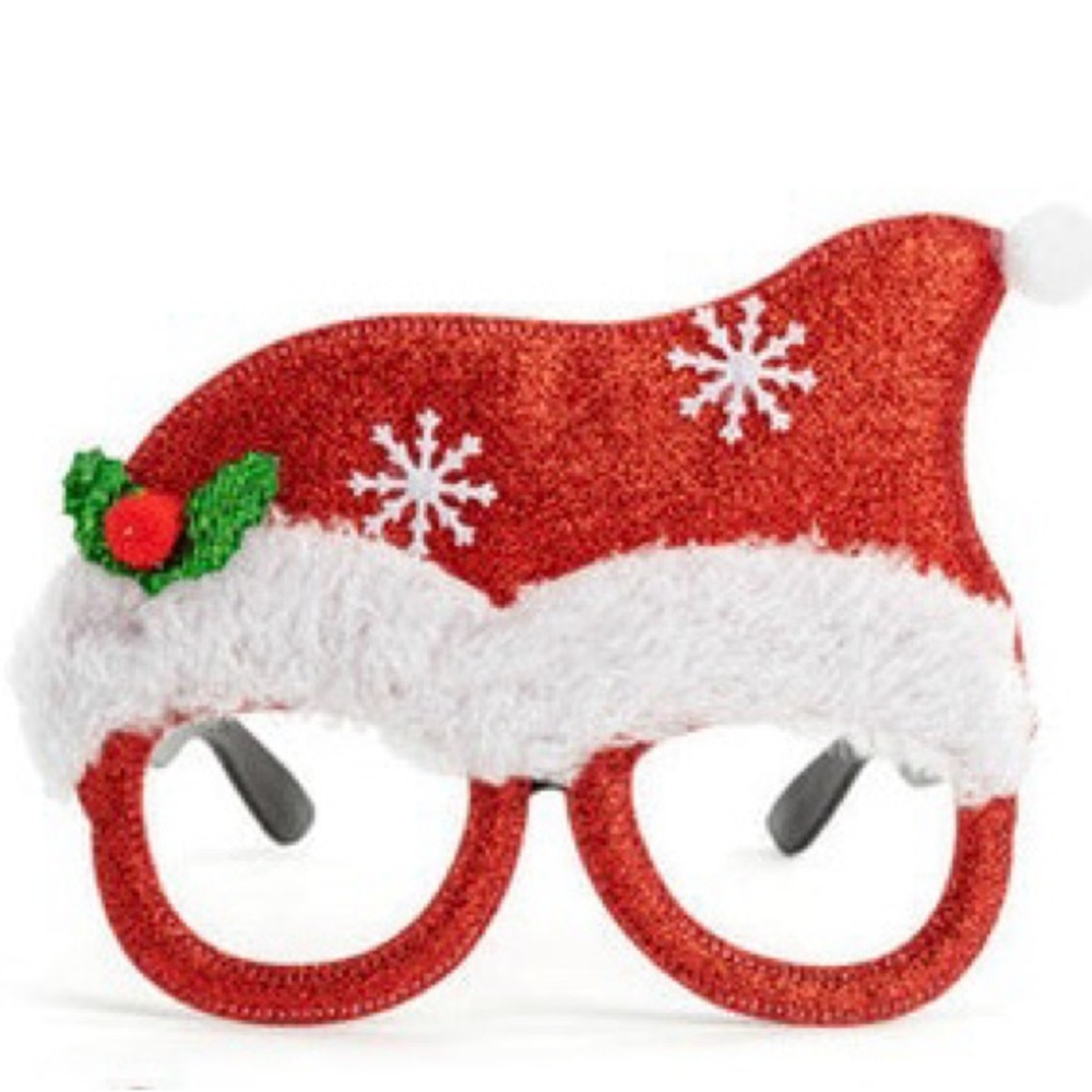 Demdaco Red Santa Hat Kids Glasses